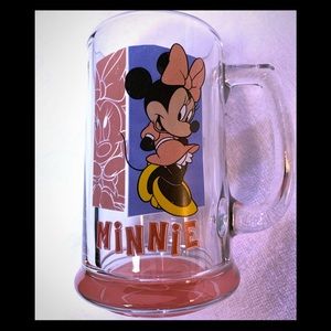 Minnie Mouse Glass Mug
